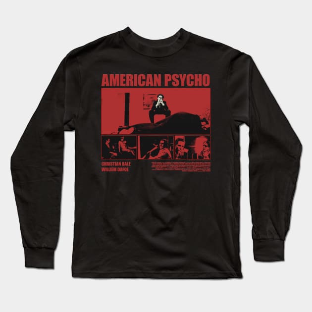 american psycho Long Sleeve T-Shirt by Genetics art